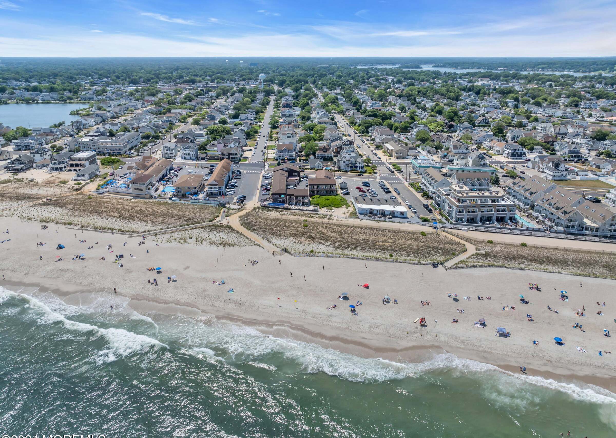 Aerial view of Point Pleasant Beach